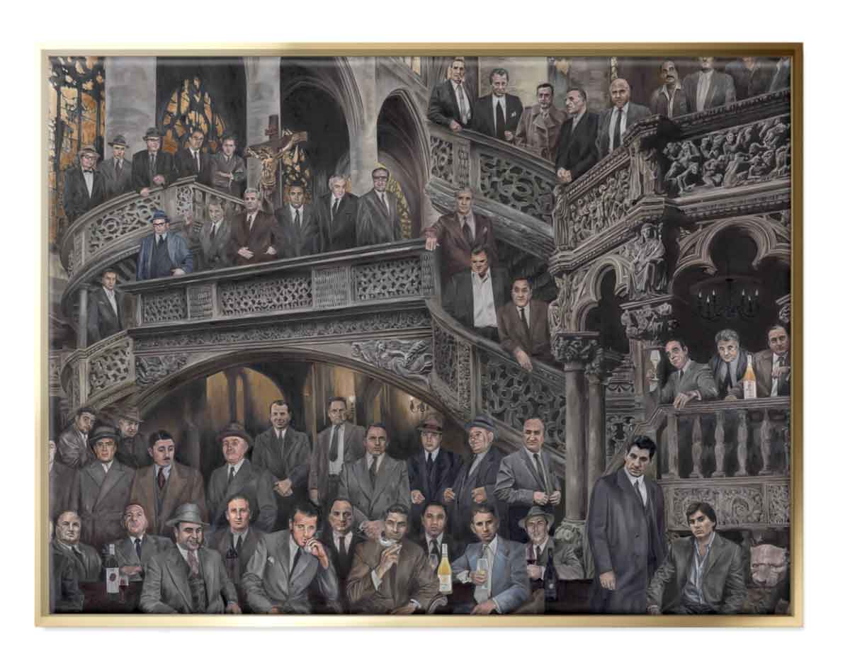 "COSA NOSTRA II" Canvas Print