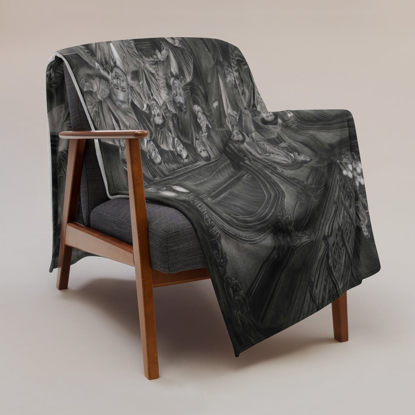 "CROONERS' LOUNGE" Throw Blanket
