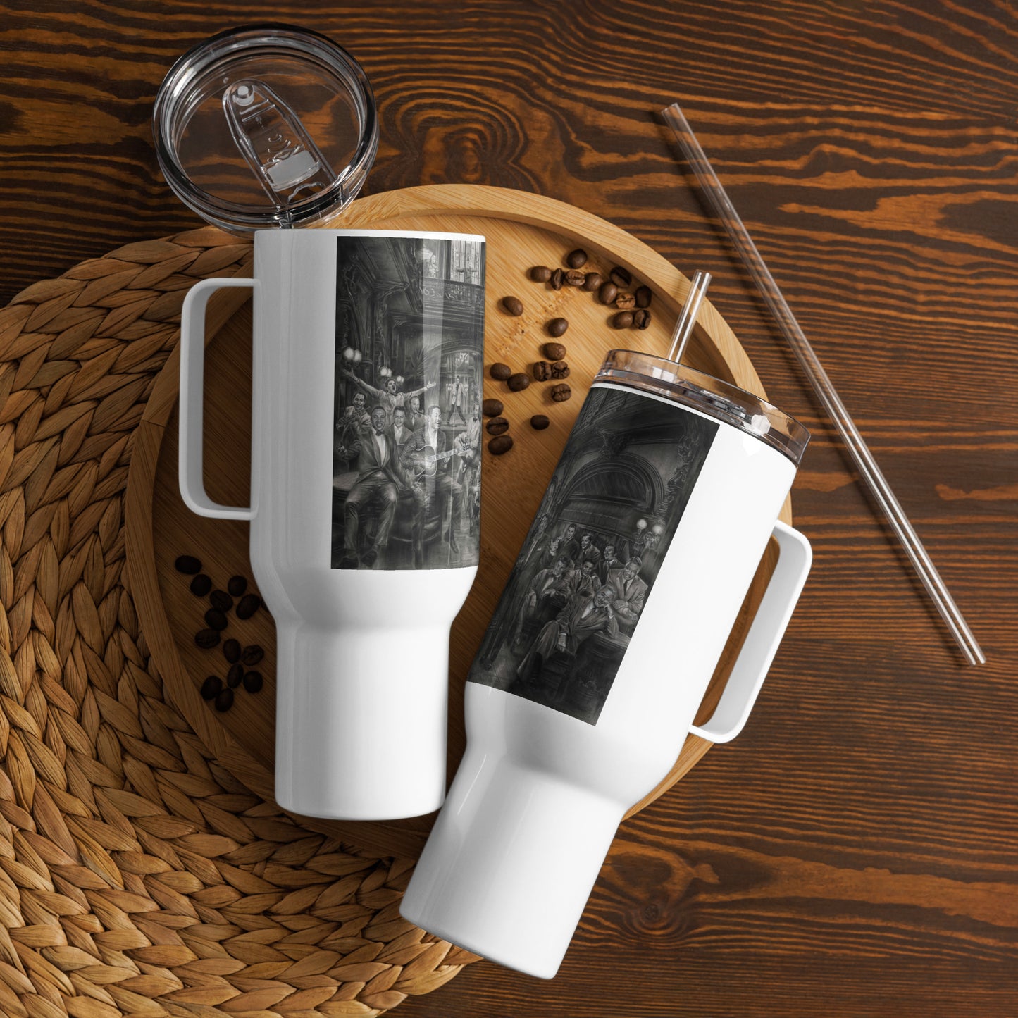 "CROONERS' LOUNGE" Travel Mug