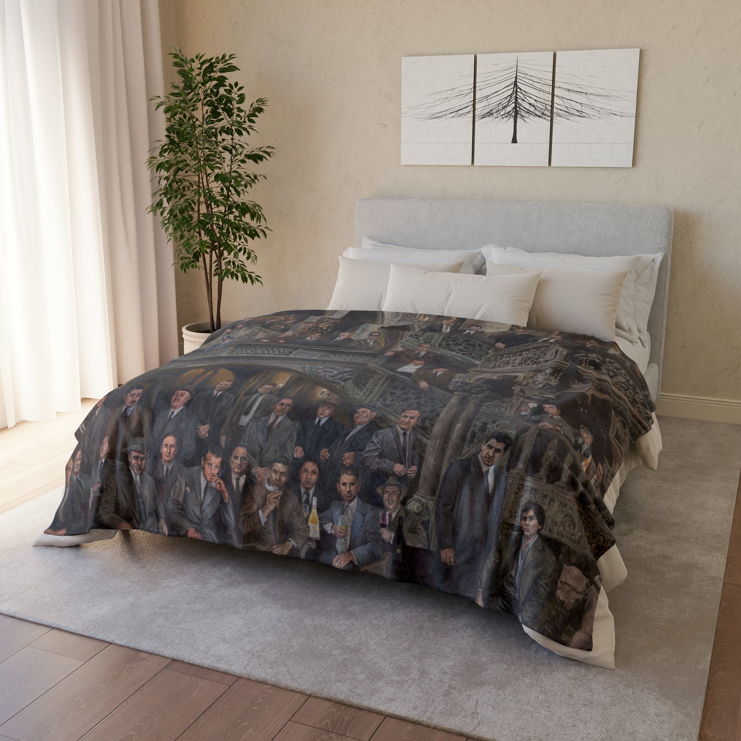 "COSA NOSTRA II" Throw Blanket