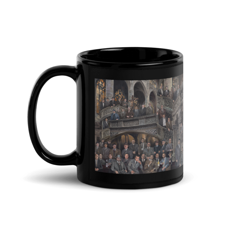 "COSA NOSTRA II" Black Mug