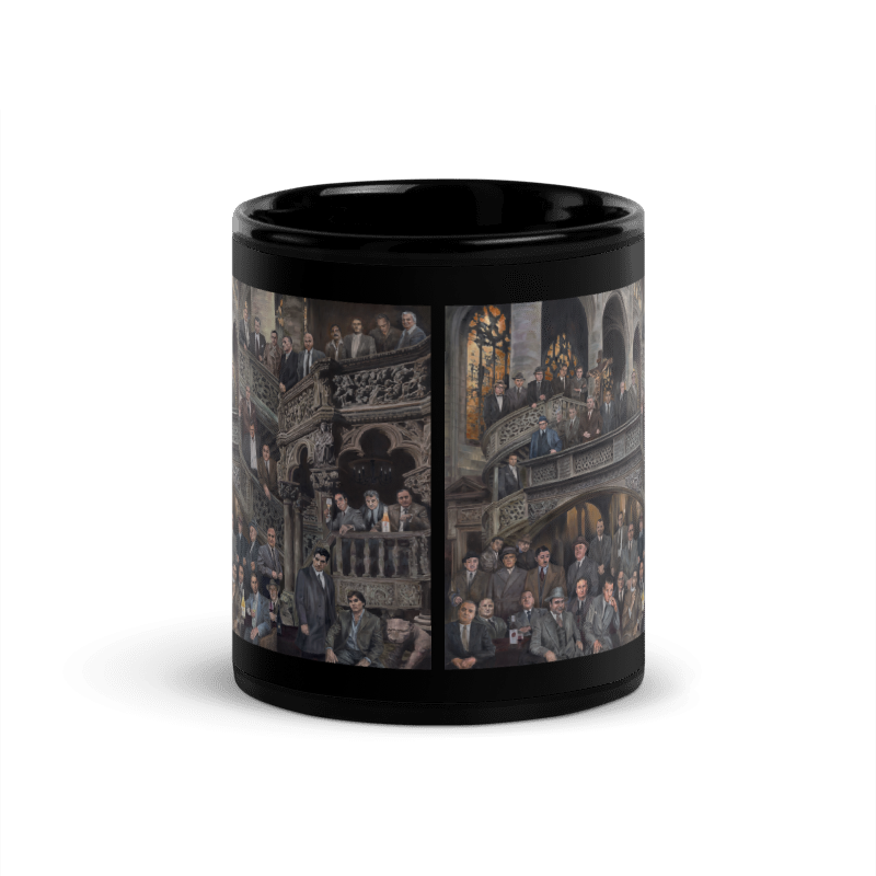 "COSA NOSTRA II" Black Mug