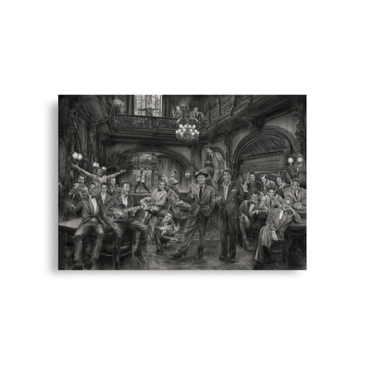 "CROONERS' LOUNGE" Poster Print