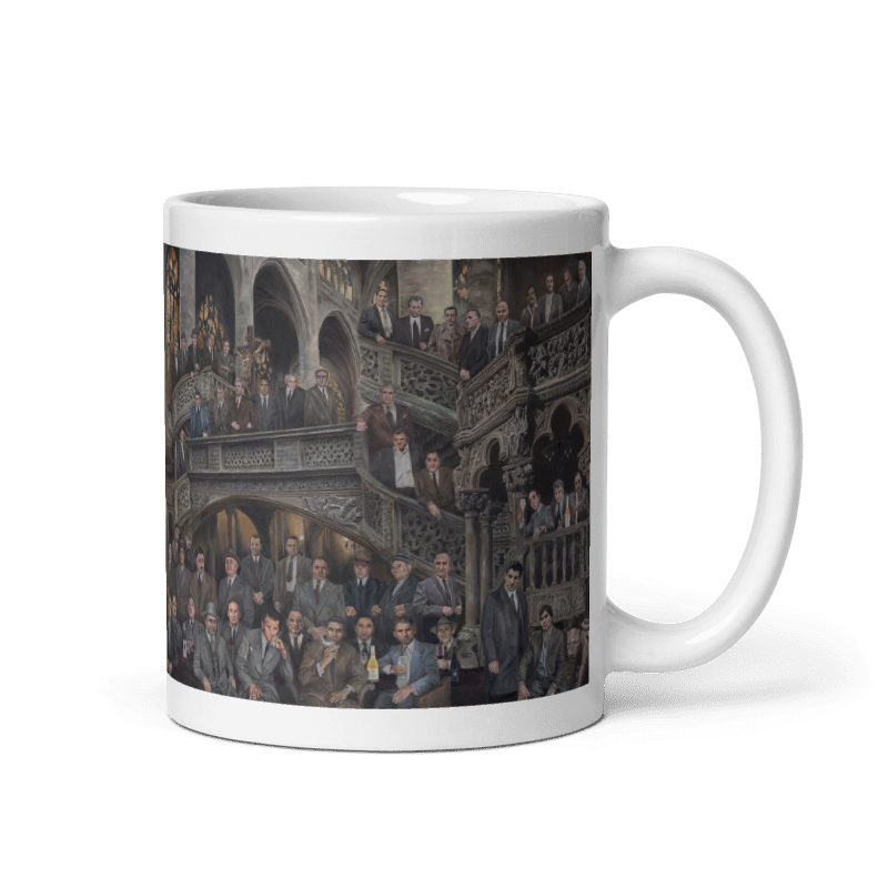 "COSA NOSTRA II" White Mug